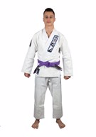 BAD BOY sai training SERIES BJJ GI  - white/blue